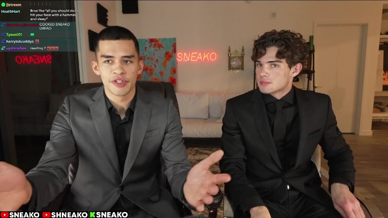 SNEAKO & Clavicular have a Heated Debate about Financial Diversification