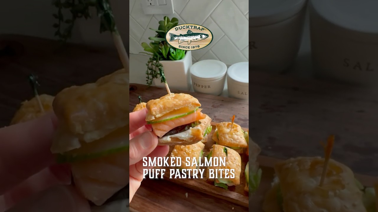 Holiday-Ready Smoked Salmon Puff Pastry Bites (So Simple!) 