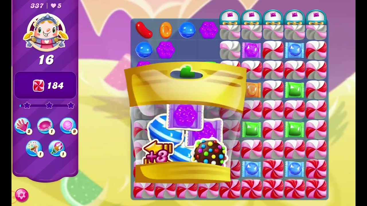 Candy Crush Saga Levels 333 To 337