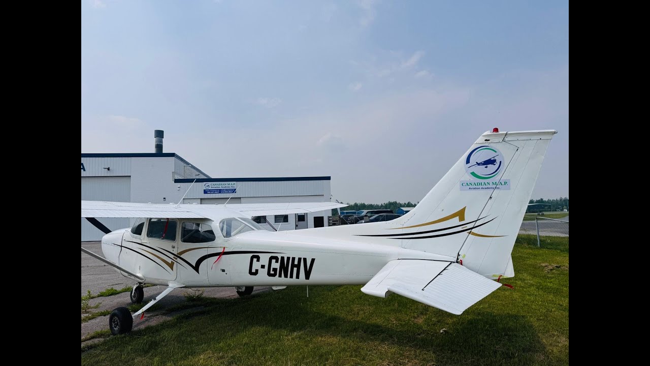 🛩 Cessna 172M Trainer | C-GNHV | Flight Training Aircraft