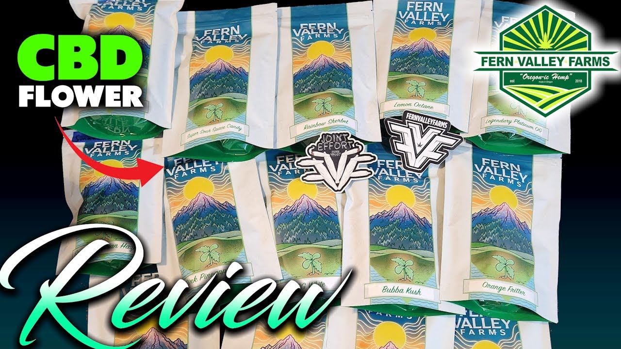 Fern Valleys CBD Flower Lineup Unboxing!
