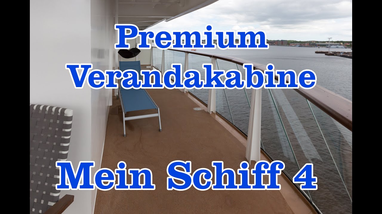 Mein Schiff 4 Premium Verandakabine 8230