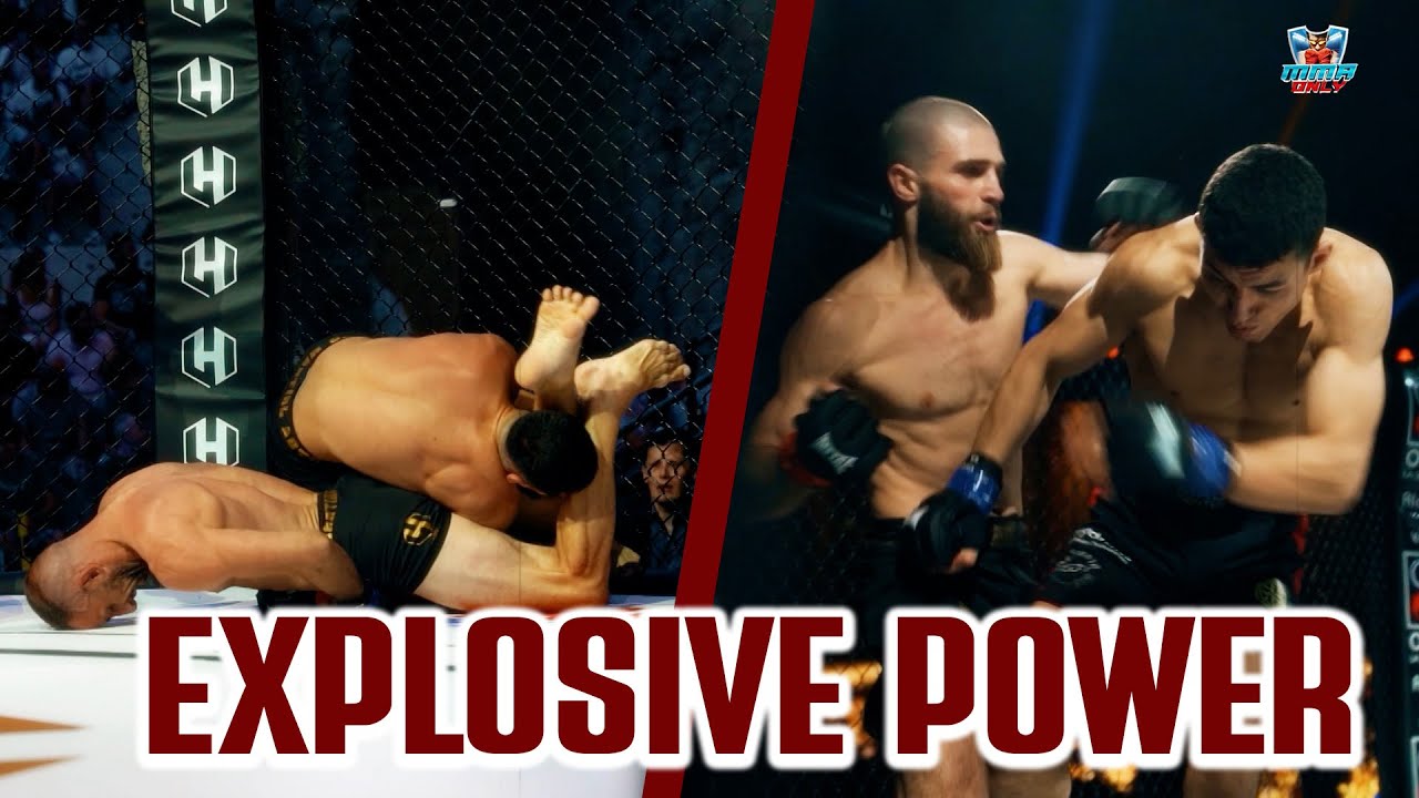 Hexagone MMA Highlights: Explosive Power and Flash Knockouts Galore #mma #mmaonly #hexagone