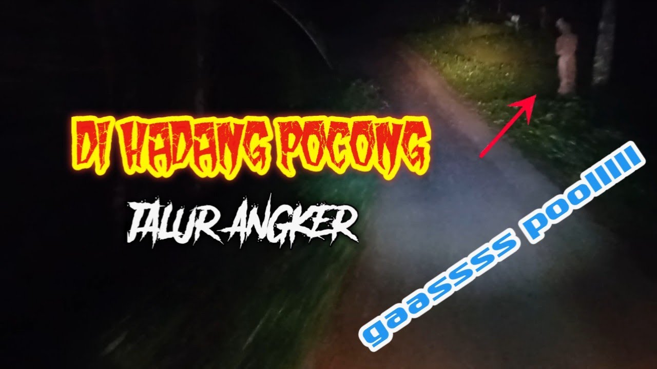 TAKUT LUAR BIASA ‼️ NAIK MOTOR SENDIRIAN JAM 12 MALAM DI JALUR ANGKER