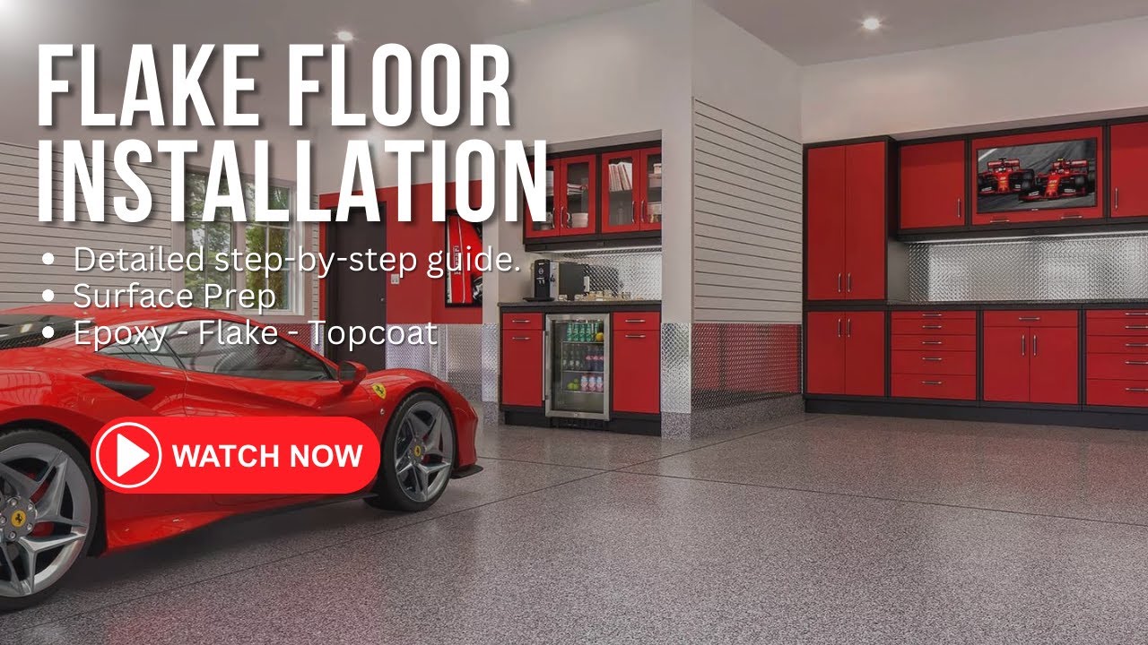 FULL BROADCAST FLAKE INSTALLATION- SAVE MONEY AND INSTALL IT YOURSELF