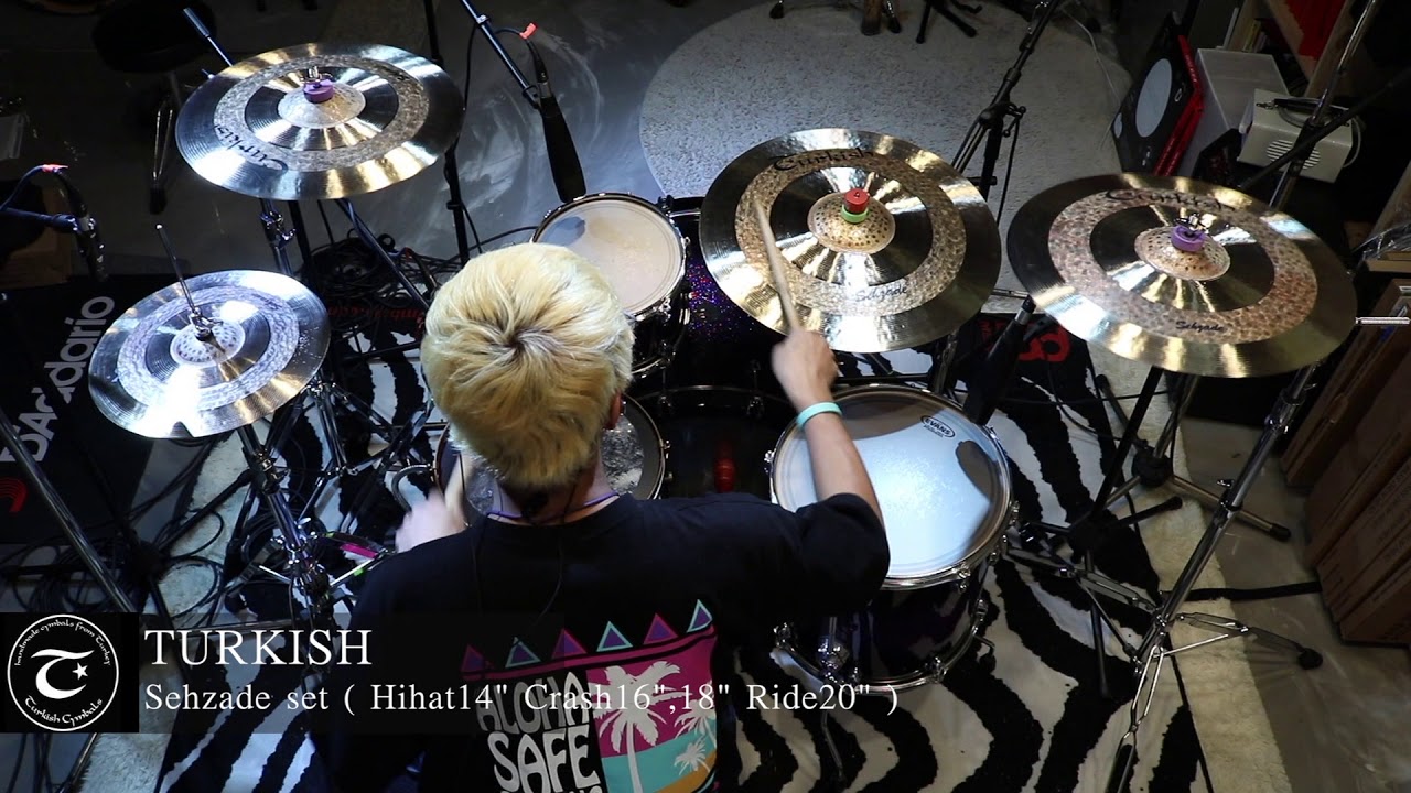 [SOUND SAMPLE] Turkish Cymbals series set  ( classics, sehzade ,moderate )