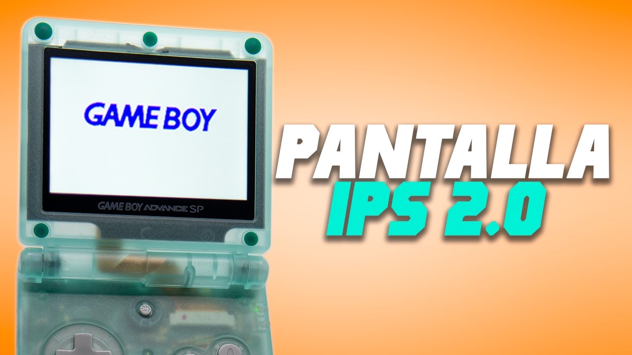Construyo La Game Boy Advance SP Perfecta | Cambio De Carcasa y Pantalla IPS V2