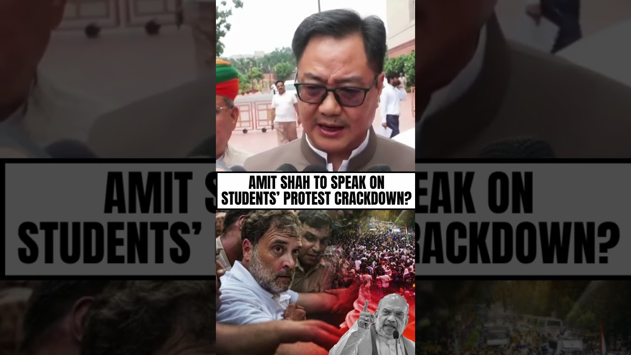 Разгон протеста партии Cockroach Janta Party | Амит Шах наконец ответит под давлением оппозиции?