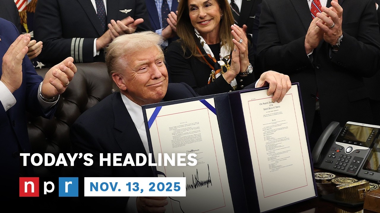 Shutdown Ends As Trump Signs Short-Term Spending Bill | NPR News Now