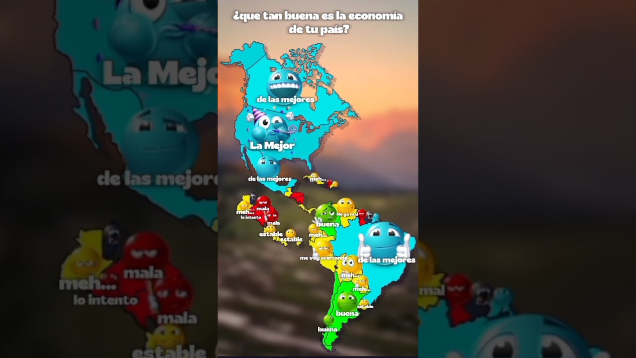 &iquest;Que tan buena es la Econom&iacute;a de tu Pa&iacute;s?#map#mapper#mapping#geography#economia