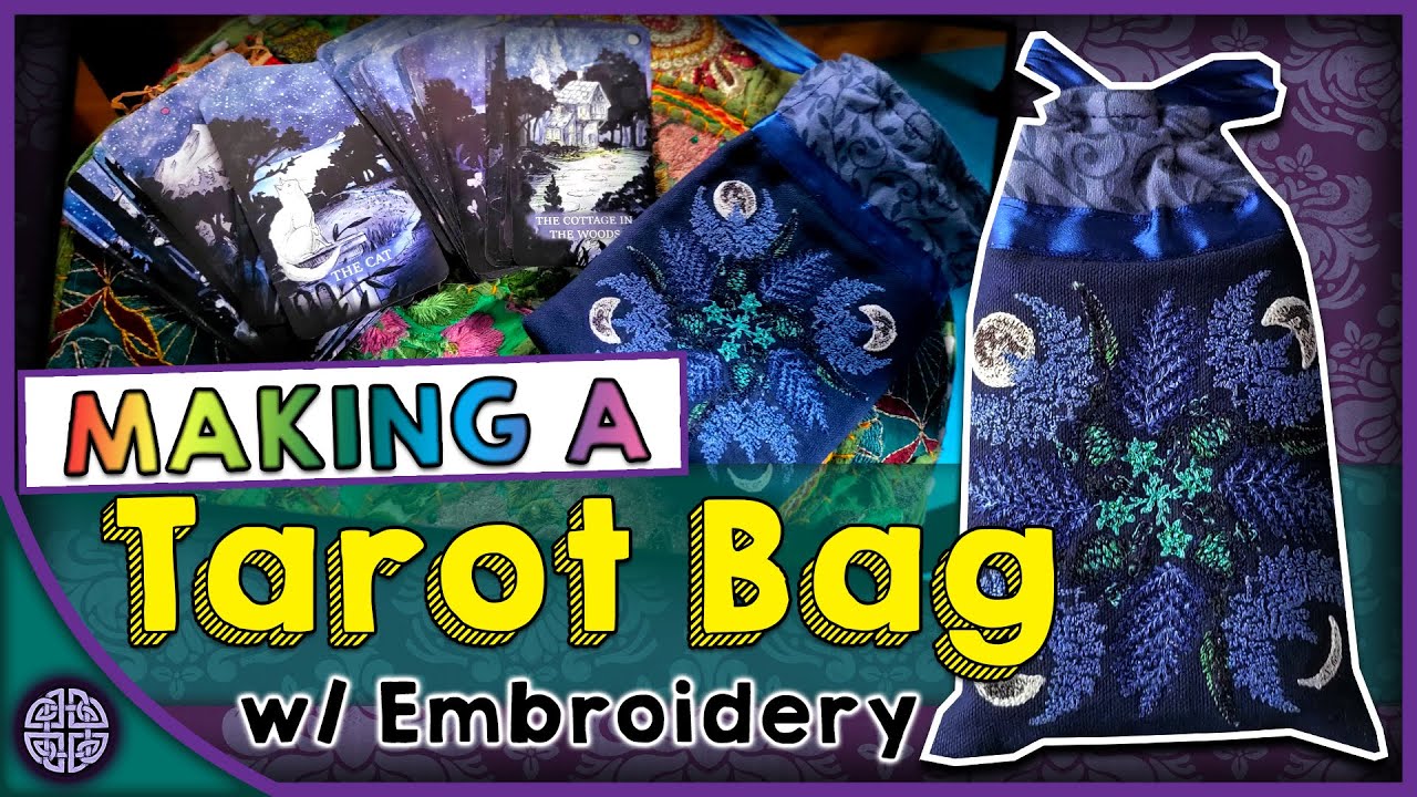 Making a Drawstring Bag for a Tarot or Oracle Deck