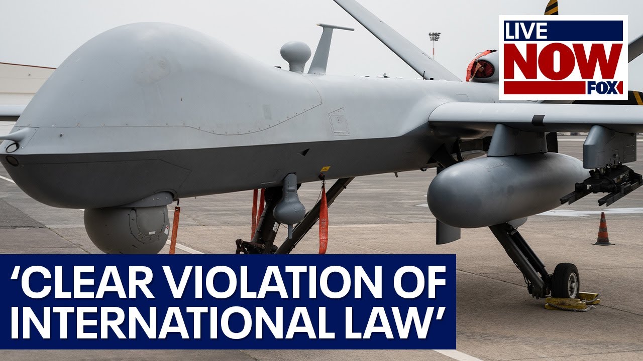 Russian jet downs US drone: 'clear violation of international law,' expert says | LiveNOW from FOX