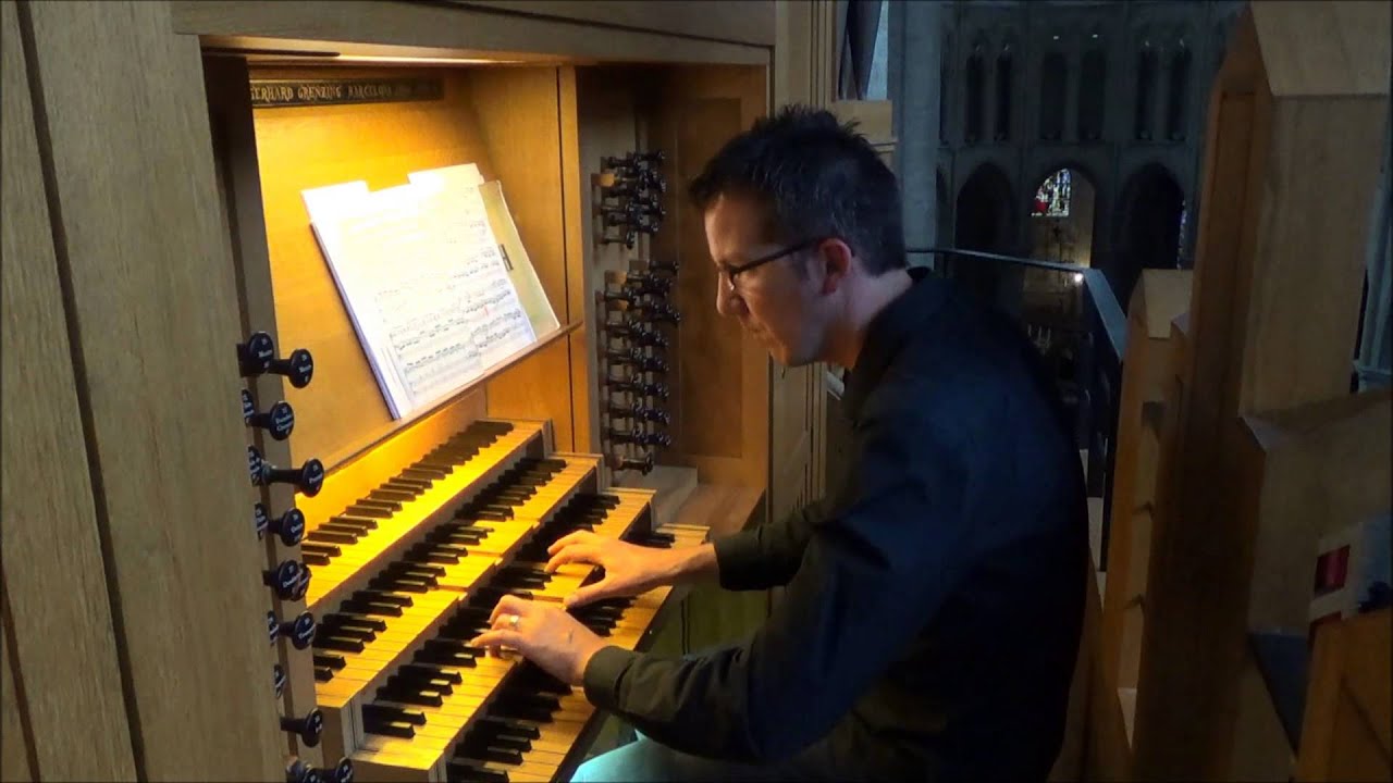 Sonate 3 in A-Major - F. Mendelsohn - Bart Jacobs kathedraal Brussel