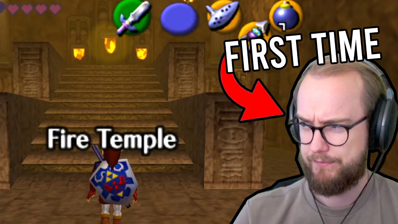 The Fire Temple in Ocarina of Time is PEAK Gaming!