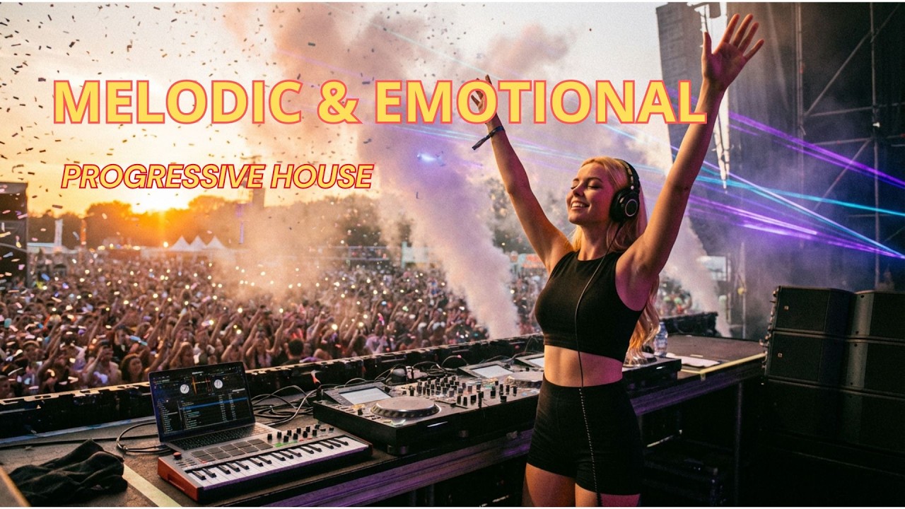 FADING MEMORIES Emotional Melodic Progressive House EDM Mix 2026