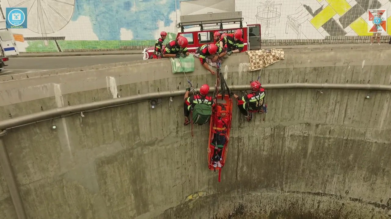 Bombeiros Voluntários da Covilhã _ Simulacro Junho 2017