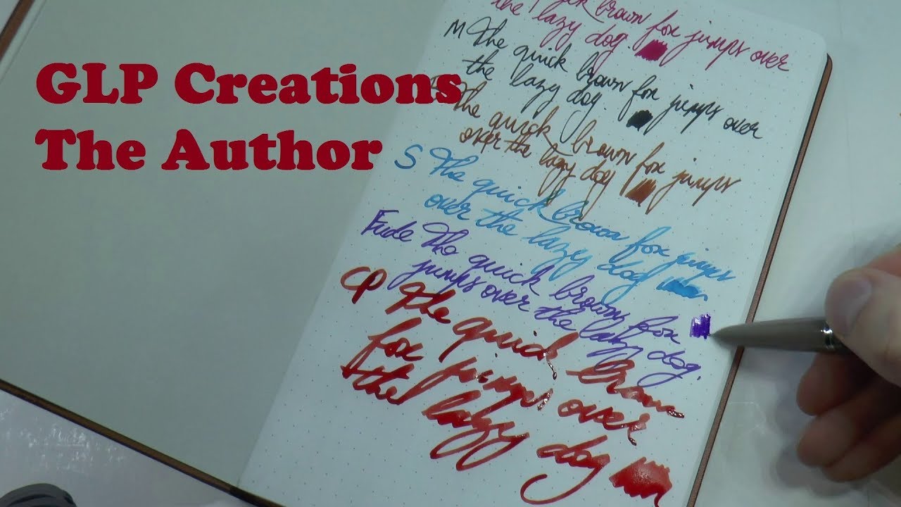 GLP Creations The Author Tomoe River Notebook Review