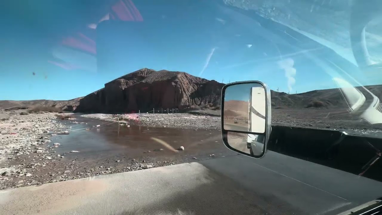 Pulling into Dumont Dunes. Great weather and a great drive. 1/15/26