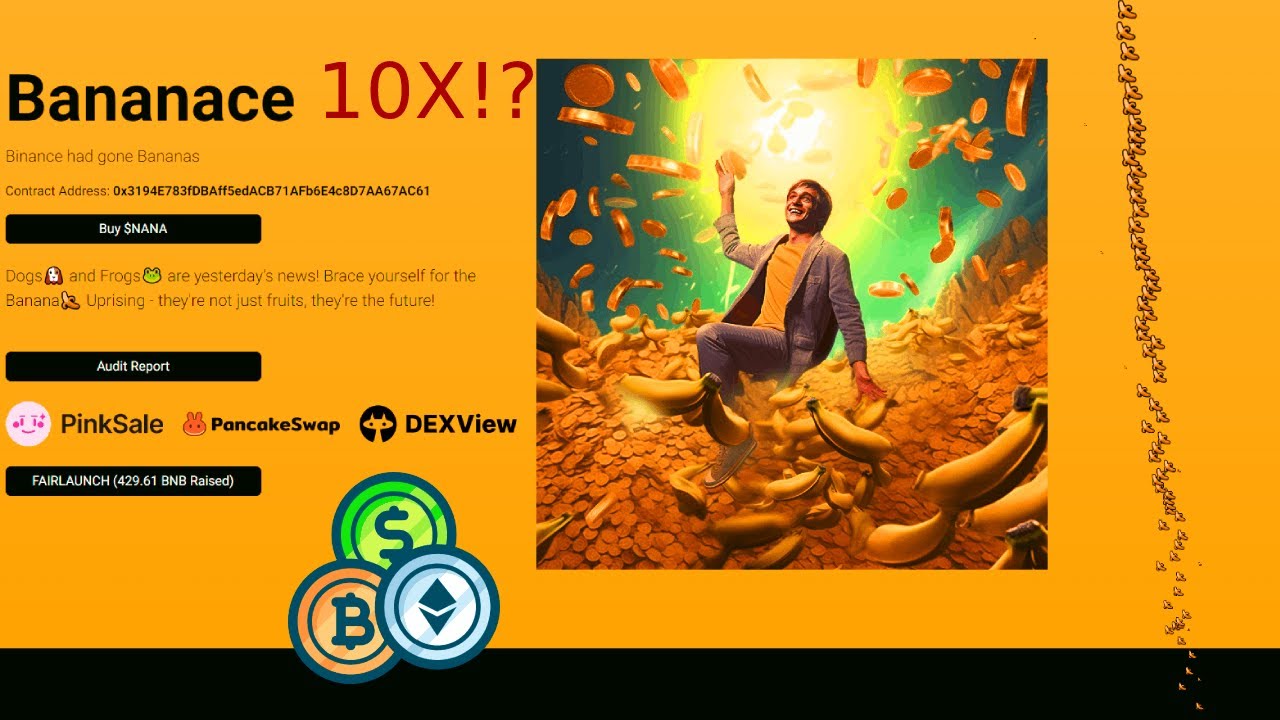 BANANACE | NANA Crypto Token Review 2023