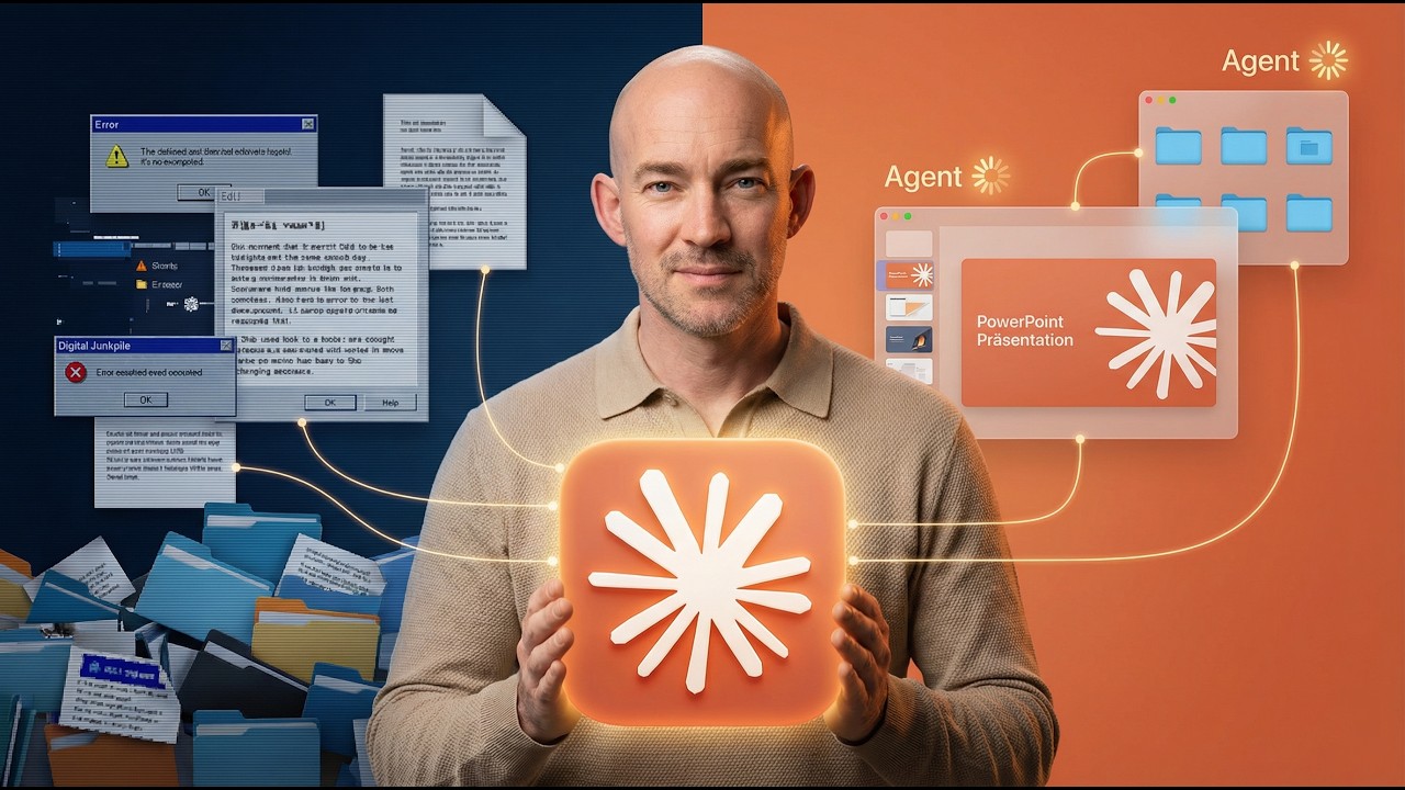 So übernimmt CLAUDE COWORK den Computer und macht deine GANZE Arbeit!