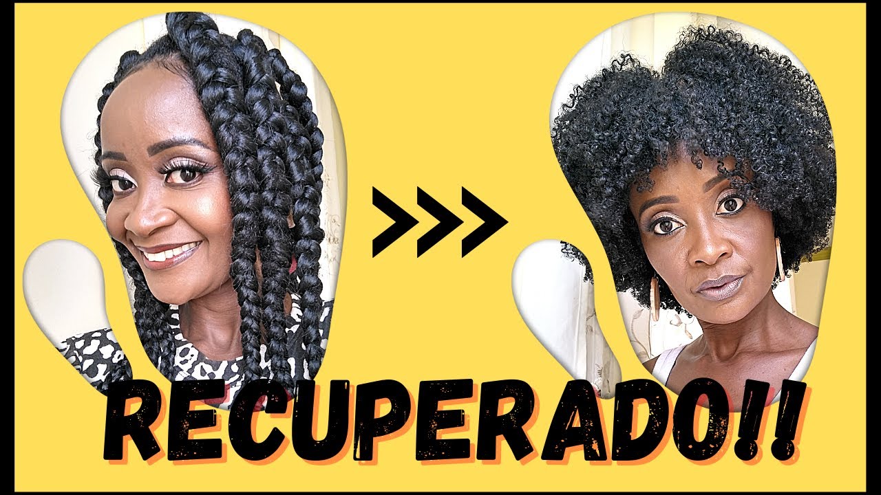 COMO RECUPERAR O CABELO PÓS TRANÇA,