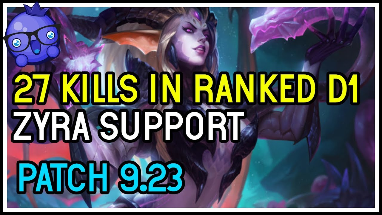 27 KILLS on Zyra Support  Season 10 - League of Legends