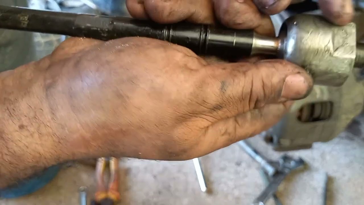 como fazer trocar barra axial !