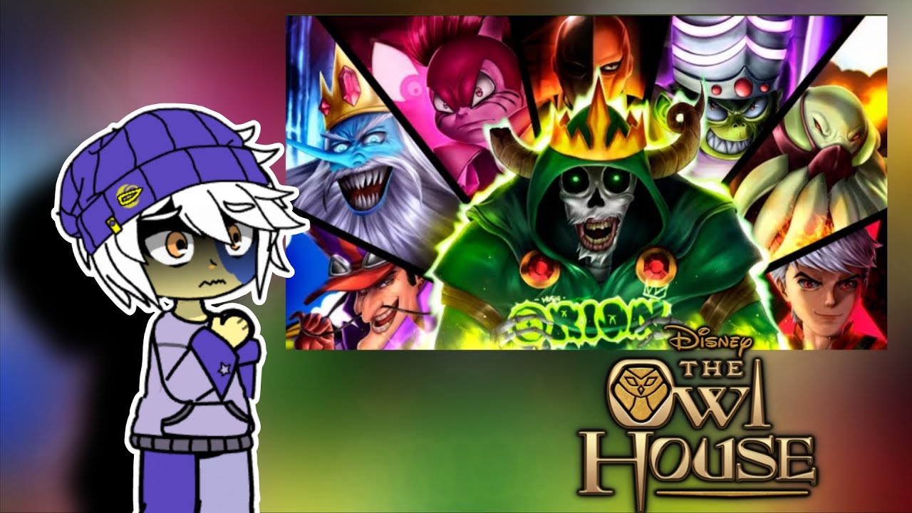 The Owl House Reagindo Rap do Terror & Medo | Vilões (CartoonNetwork) | ORION MC