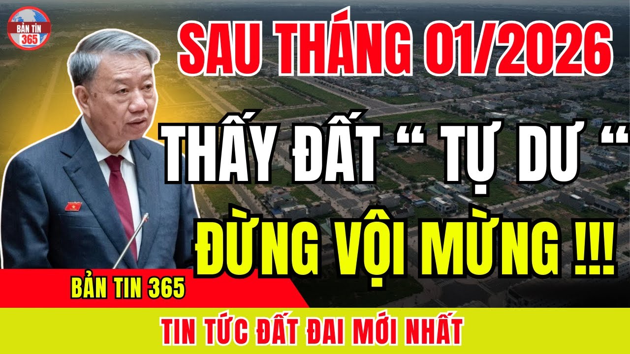 Sau 01/01/2026 phát hiện đất “tự dư”: Đừng mừng vội, xử lý sai có thể mất cả sổ đỏ