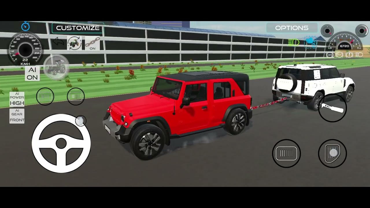 Defender V/S Thar rox 