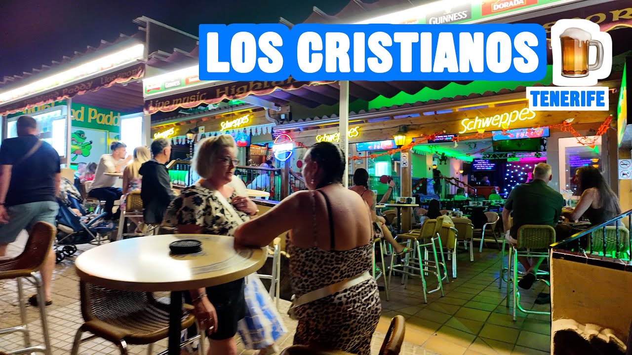 Los Cristianos Tenerife 🇪🇸 Nightlife 🍺