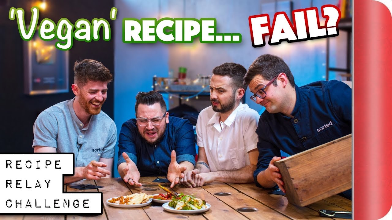 VEGAN Recipe Relay Challenge | Pass it On S1 E12 | Sorted Food