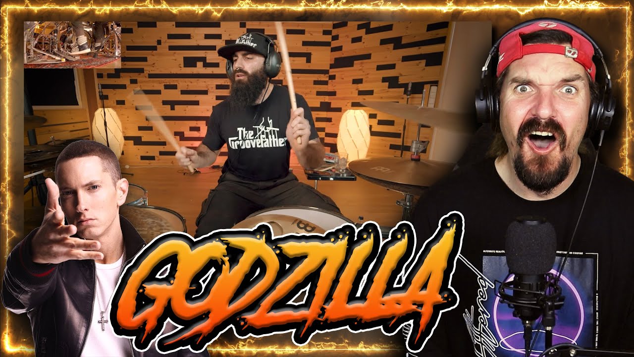Drummer's Reaction To // El Estepario Siberiano - Godzilla (Eminem Drum Cover)
