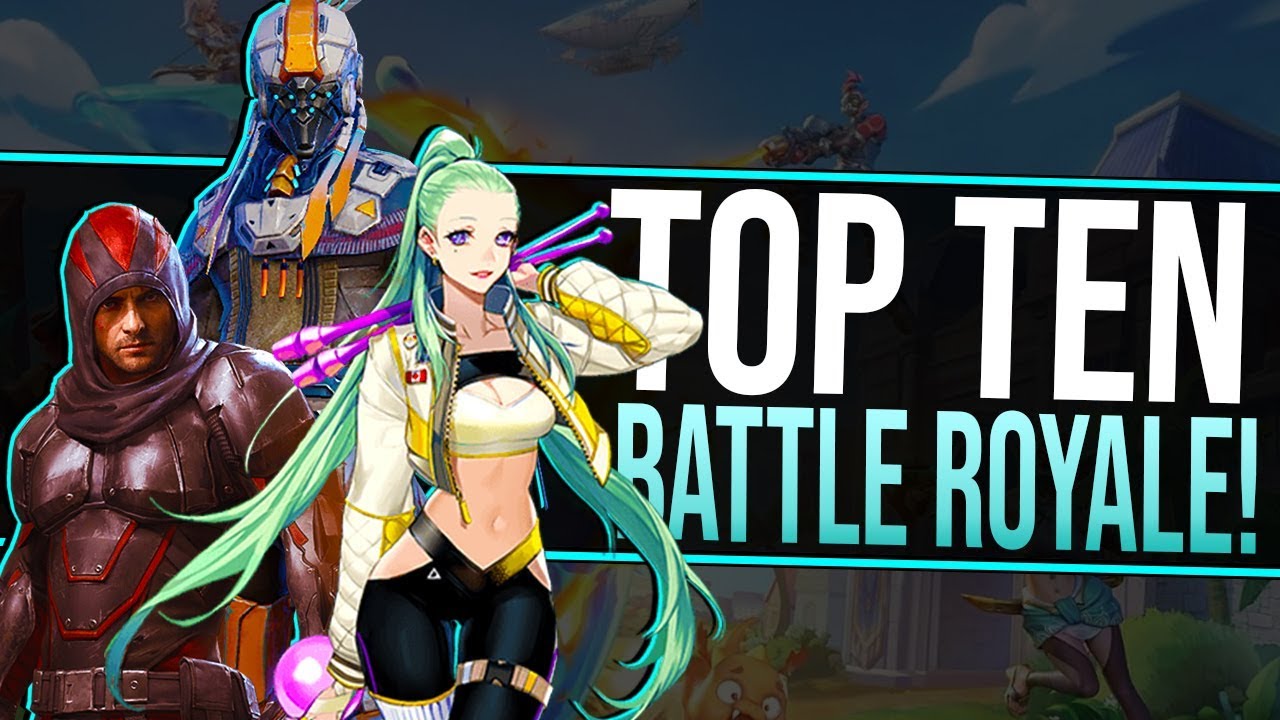TOP TEN MOBILE BATTLE ROYALE GAMES 2019 - 2020