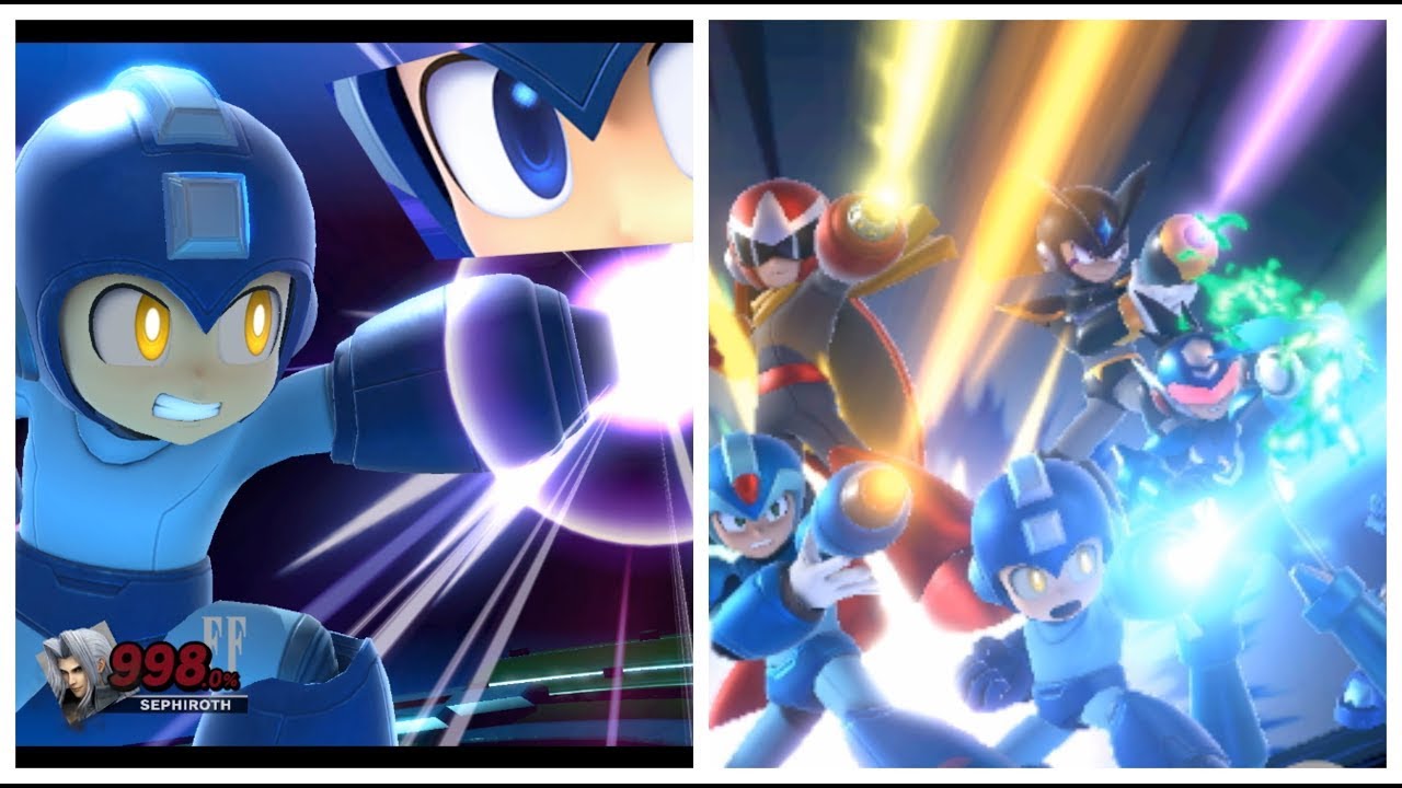 SSBU: Megaman Final Smash on Everyone (With DLC)