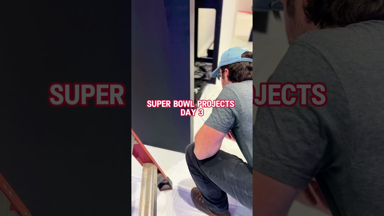 MadeFirst at Super Bowl LVIII - Day 3  #alwaysbuilding  #fabricationlife #fabricationshop
