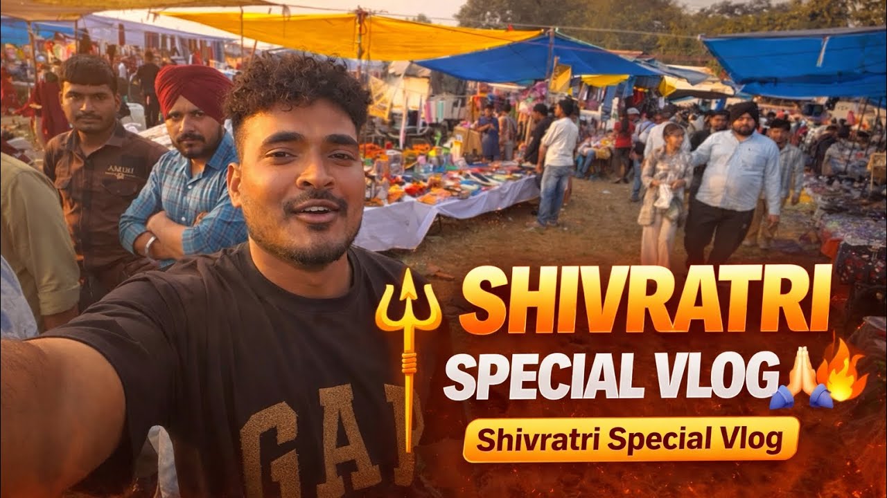 🔱 Shivratri Special Vlog | Har Har Mahadev 🙏🔥 | Mela Di Full Ronak