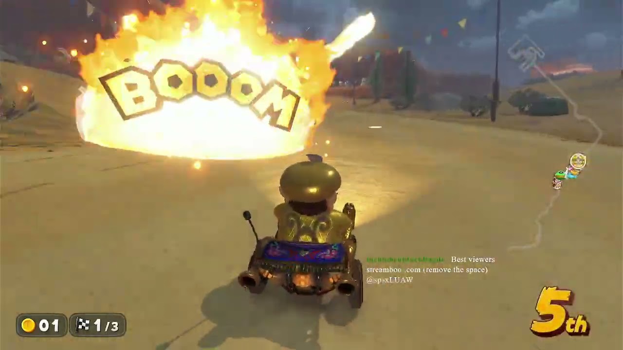 Mario Kart World Gold Trophy Hunter 8