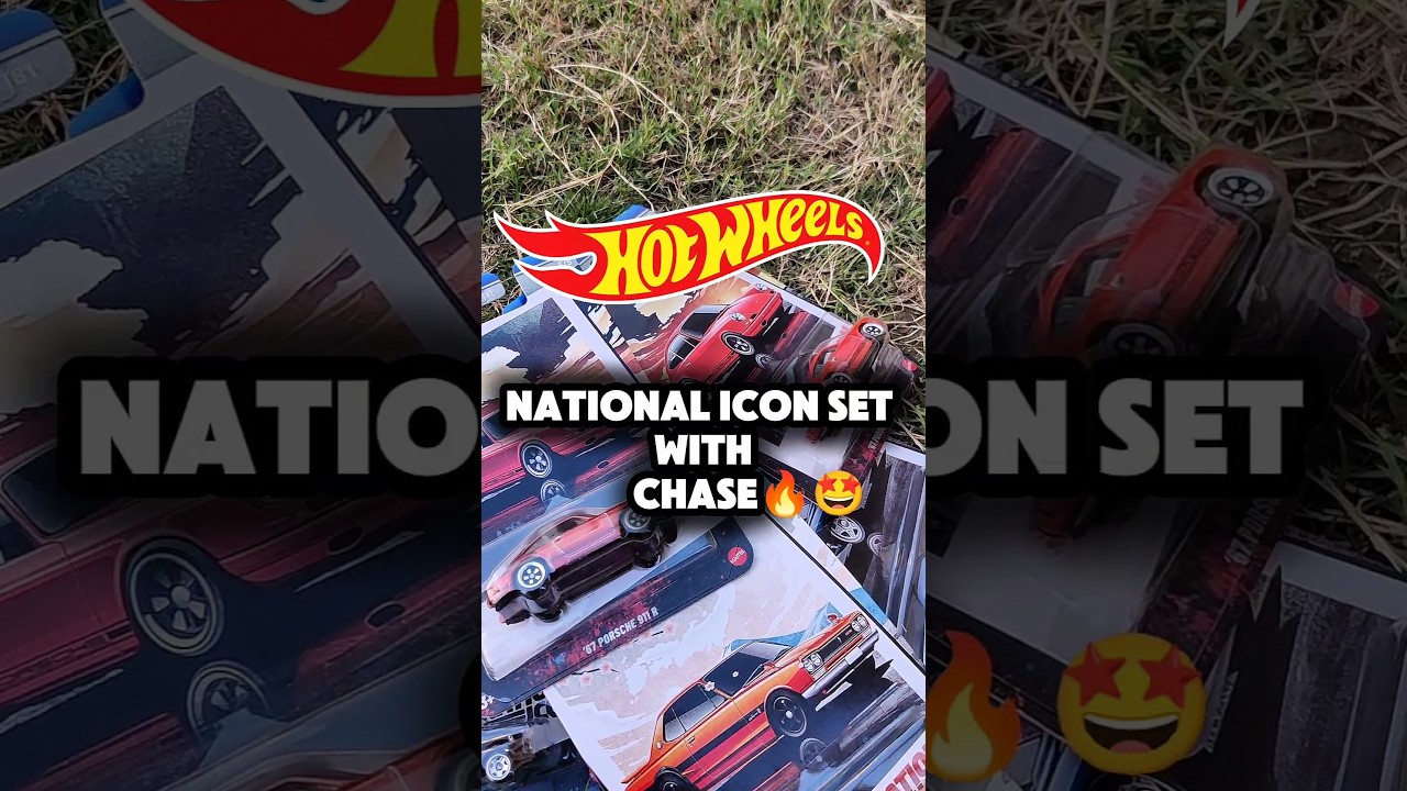2025 Latest Hotwheels Silver Series National Icon Set With Chase🔥 #hotwheels #diecast #billearn