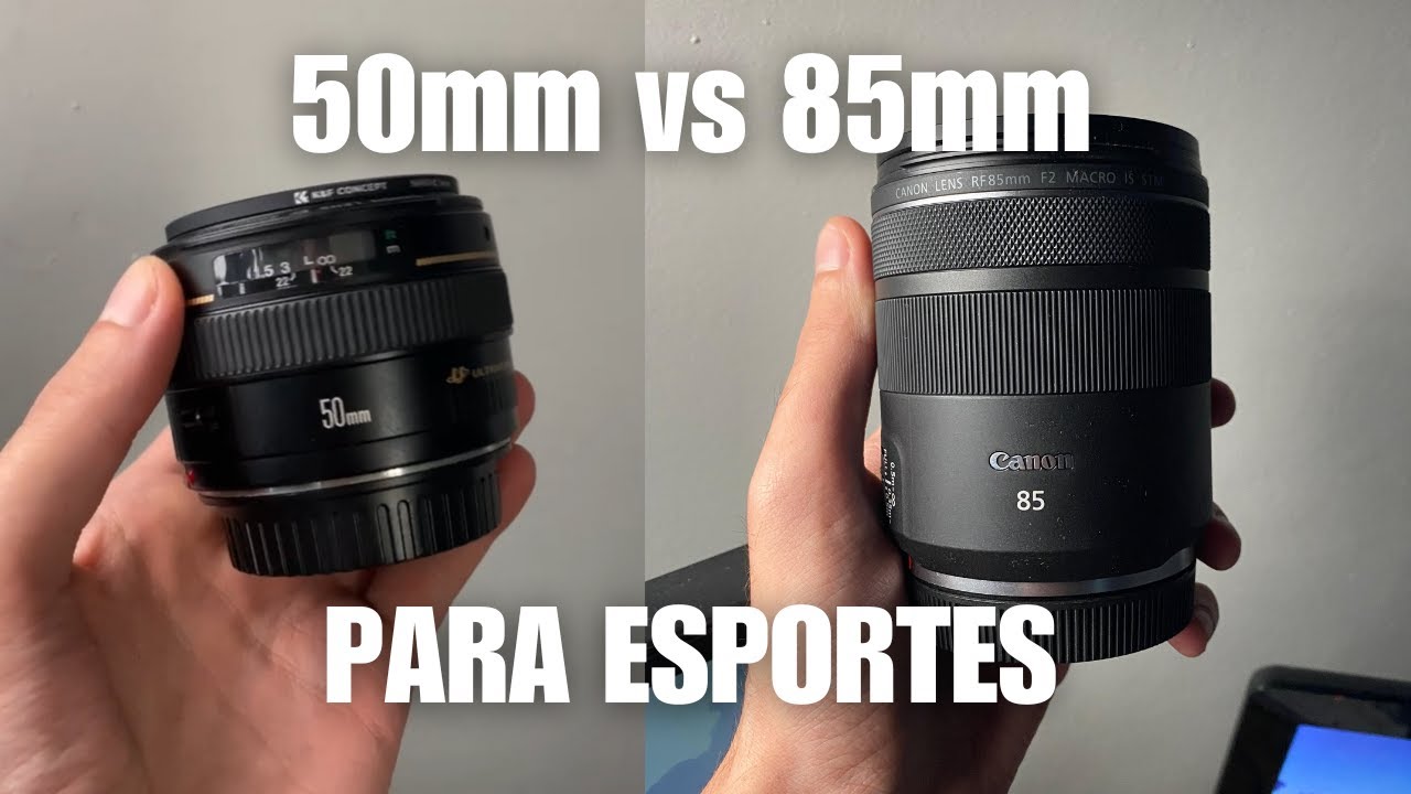 50mm vs 85mm NA FOTOGRAFIA ESPORTIVA, QUAL A MELHOR?