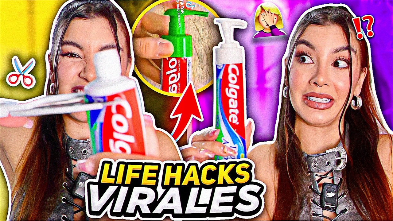 💥 PROBÉ los LIFEHACKS más VIRALES de TikTok y… 🤡 ME MINTIERON 😭 - Lulu99