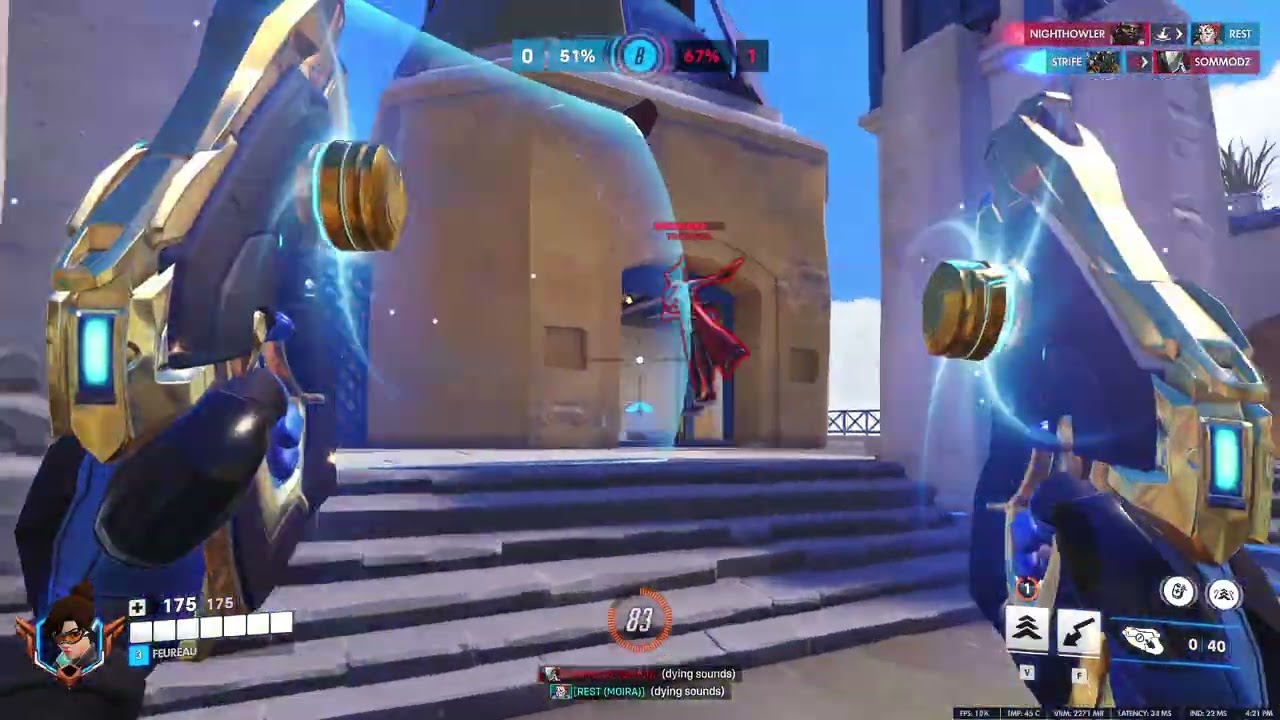 How a Scarred Tracer Skin Triggered a 7‑Kill Play of the Game on Helios! 😱 #Tracer #Overwatch #PoG