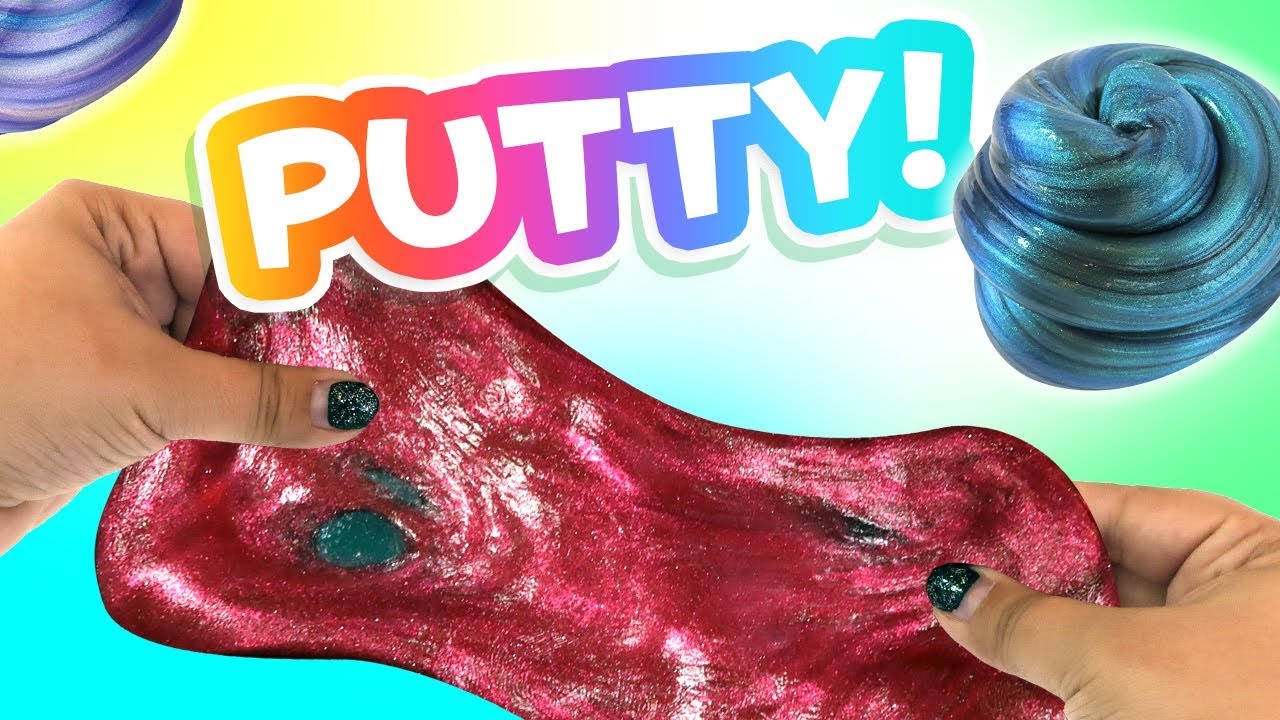 Amazing Glitter Iridescent Putty from JAPAN!