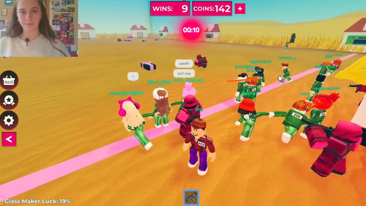 Dansk Roblox - Spuid Game i Roblox men som vagt.