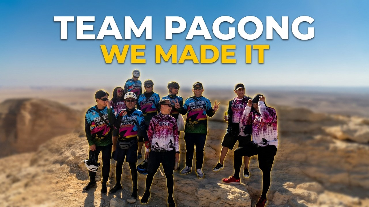 Team Pagong ride Edge of the World 2025