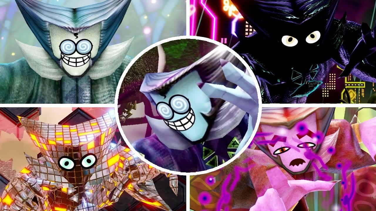 Miitopia (Switch) - All Dark Lord Bosses (Original Dark Lord + Copies/Clones)