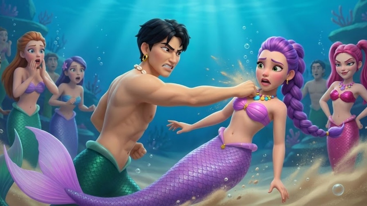 EPIC MERMAID SHARK GIRLS RACE! 🧜‍♀️🦈 Puri vs. Mirra: BETRAYAL at the Finish Line! (3D Animation)
