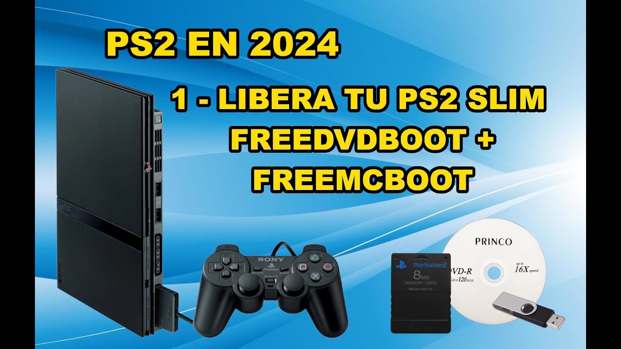 🛠️🎮 PS2 en 2024 1 - COMO LIBERAR PS2 - FREEDVDBOOT & FREEMCBOOT paso a paso 🛠️🎮