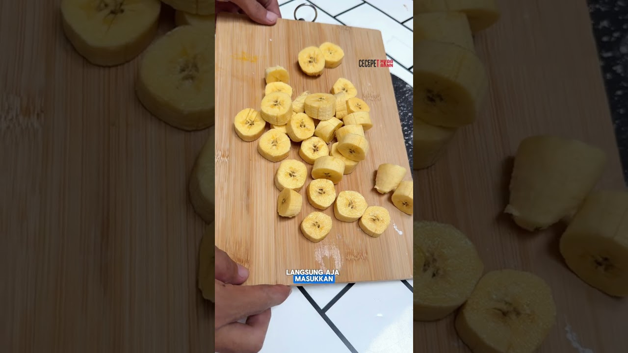 Bikin pisang goreng kembung, Yang beneran kembung renyah