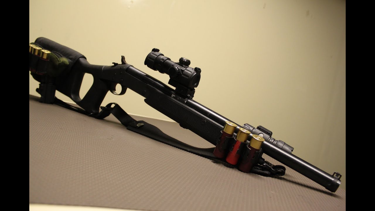 H&R NEF single shot 12 gauge project walk through ZRUS